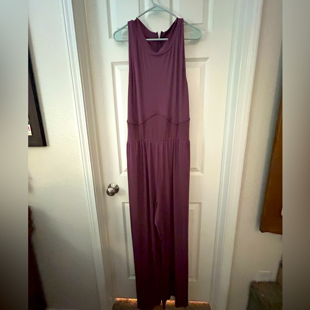 Plum Cider One-Piece Jumpsuit